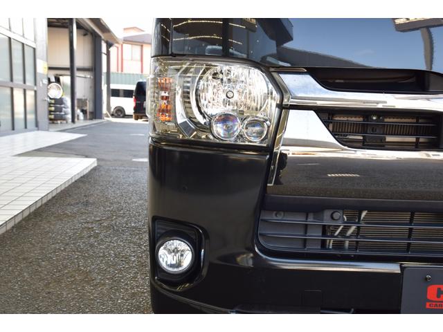 ハイエースバン スーパーGL ダークプライムII ローダウン ベッドキット 車中泊 フロントスポイラー ESSEX17インチアルミ フローティングナビ 10.1型後席モニター LEDヘッドライト LEDテールランプ バックカメラ付き防眩ミラー(53枚目)