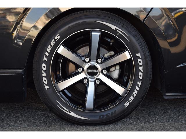 ハイエースバン スーパーGL ダークプライムII ローダウン ベッドキット 車中泊 フロントスポイラー ESSEX17インチアルミ フローティングナビ 10.1型後席モニター LEDヘッドライト LEDテールランプ バックカメラ付き防眩ミラー(62枚目)