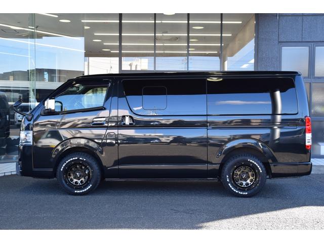 ハイエースバン スーパーGL ダークプライムII オフロードスタイル ETC 全周囲カメラ ナビ クリアランスソナー レーンアシスト 衝突被害軽減システム 両側スライドドア オートマチックハイビーム スマートキー 電動格納ミラー AT アルミホイール(16枚目)