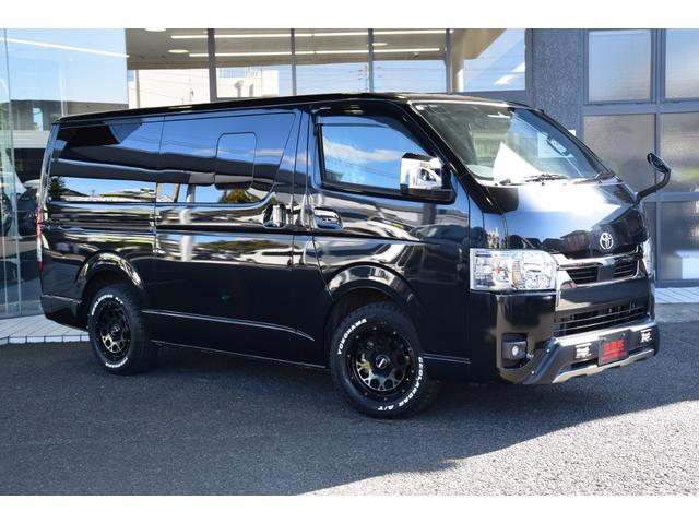 ハイエースバン スーパーGL ダークプライムII オフロードスタイル ETC 全周囲カメラ ナビ クリアランスソナー レーンアシスト 衝突被害軽減システム 両側スライドドア オートマチックハイビーム スマートキー 電動格納ミラー AT アルミホイール(62枚目)