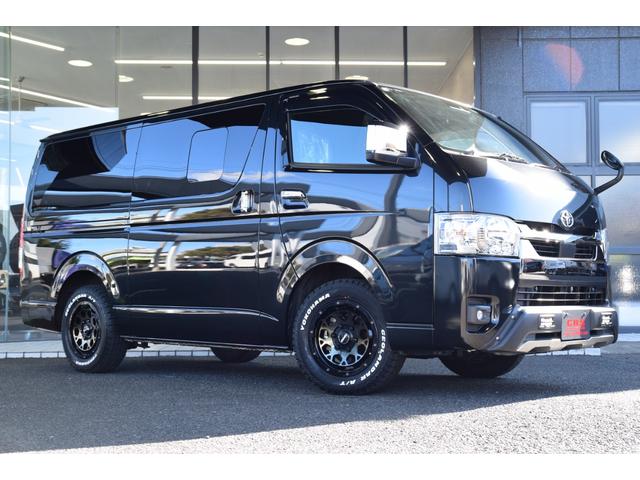 ハイエースバン スーパーGL ダークプライムII オフロードスタイル ETC 全周囲カメラ ナビ クリアランスソナー レーンアシスト 衝突被害軽減システム 両側スライドドア オートマチックハイビーム スマートキー 電動格納ミラー AT アルミホイール(64枚目)