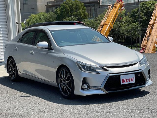 マークＸ ３５０ＲＤＳ　ＧＲスポーツ　ワンオーナー　純正ナビ　ＤＴＶ　バックカメラ　ＥＴＣ２．０　ＧＲ純正ステアリング　ＧＲ純正ハーフレザーシート　プッシュスタート　純正トランクスポイラー　ＧＲ純正キャリパー　純正１９インチアルミホイール（18枚目）
