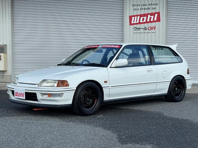 シビック ＳｉＲ　５速ＭＴ　Ｂ１６Ａエンジン　ＢＲＩＤＥフルバケットシート　１２点式ロールケージ　ゼロファイター車高調　５ＺＩＧＥＮエキマニ　バーディークラブＳＰＥＣ２マフラー　ＥＮＫＥＩ１５インチアルミホ―イル（20枚目）