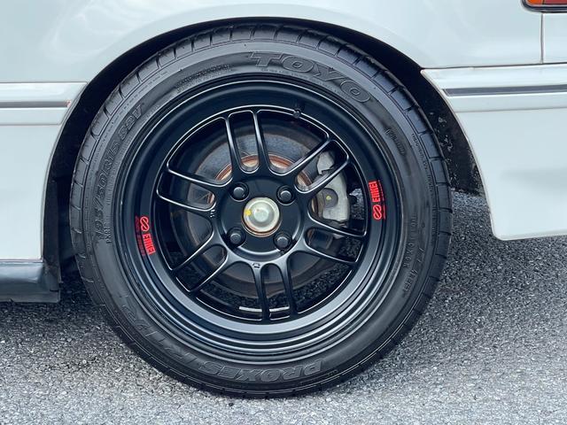 シビック ＳｉＲ　５速ＭＴ　Ｂ１６Ａエンジン　ＢＲＩＤＥフルバケットシート　１２点式ロールケージ　ゼロファイター車高調　５ＺＩＧＥＮエキマニ　バーディークラブＳＰＥＣ２マフラー　ＥＮＫＥＩ１５インチアルミホ―イル（50枚目）