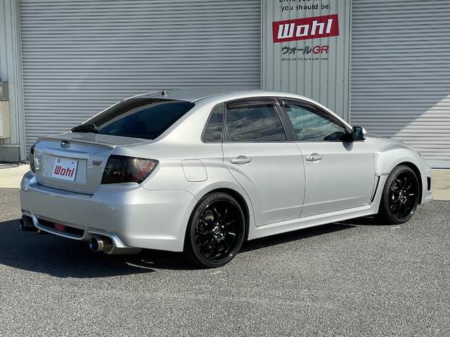 インプレッサ WRX STI Aライン 4WD ターボ パナソニックナビ DTV ETC プッシュスタート パドルシフト ハーフレザーシート STIトランクスポイラー ヴァレンティスモークテール ガナドールマフラー WORK19インチAW(32枚目)