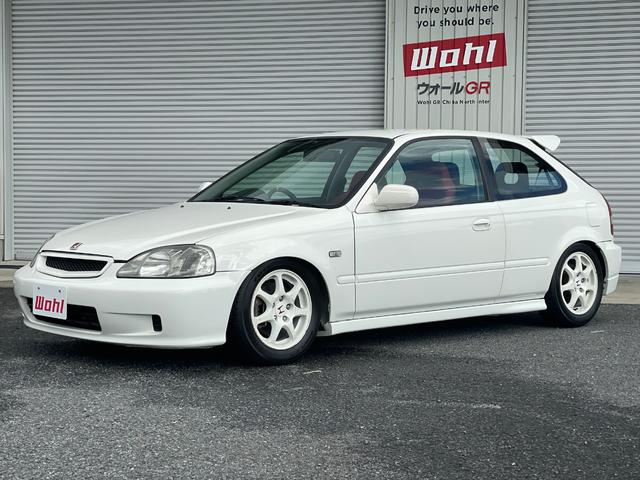 シビック タイプＲ　５速ＭＴ　ＶＴＥＣエンジン　カロッツェリアナビ　ＥＴＣ　ＲＥＣＡＲＯセミバケットシート　ＥＮＤＬＥＳＳ車高調　　社外ＬＳＤ　ＳＰＯＯＮマフラー　社外エキマニ　純正１５インチアルミホイール（20枚目）