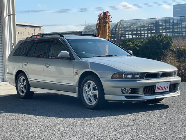 レグナム ＶＲ－４タイプＳ　Ｖ６ツインターボ　４ＷＤ　純正オーディオ　ＥＴＣ　電動格納ミラー　パワーウィンドウ　サンルーフ　ルーフレール　純正タワーバー　フロントフォグ　純正マフラー　純正１６インチアルミホイール（10枚目）