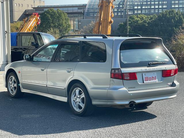 レグナム ＶＲ－４タイプＳ　Ｖ６ツインターボ　４ＷＤ　純正オーディオ　ＥＴＣ　電動格納ミラー　パワーウィンドウ　サンルーフ　ルーフレール　純正タワーバー　フロントフォグ　純正マフラー　純正１６インチアルミホイール（19枚目）