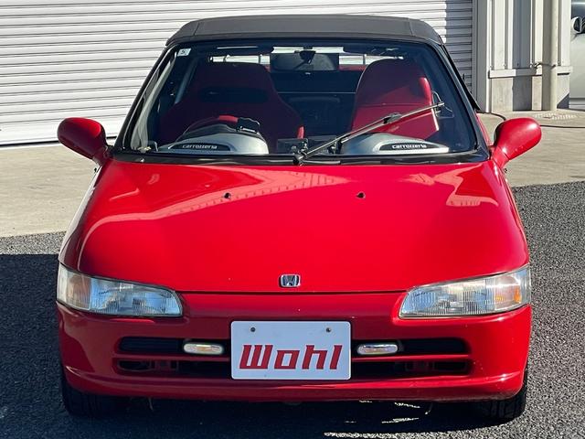 ビート ベースグレード 5速MT カロッツェリアナビ CD DVD ETC カロッツェリアスピーカー 運転席RECAROセミバケットシート 社外ステアリング 社外車高調 レーシングスパルコ13インチアルミホイール(8枚目)