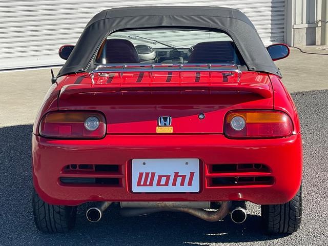 ビート ベースグレード 5速MT カロッツェリアナビ CD DVD ETC カロッツェリアスピーカー 運転席RECAROセミバケットシート 社外ステアリング 社外車高調 レーシングスパルコ13インチアルミホイール(9枚目)