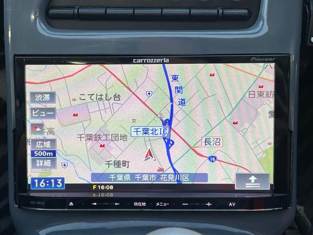 ビート ベースグレード 5速MT カロッツェリアナビ CD DVD ETC カロッツェリアスピーカー 運転席RECAROセミバケットシート 社外ステアリング 社外車高調 レーシングスパルコ13インチアルミホイール(32枚目)