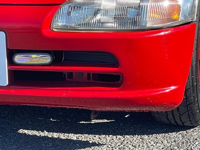 ビート ベースグレード 5速MT カロッツェリアナビ CD DVD ETC カロッツェリアスピーカー 運転席RECAROセミバケットシート 社外ステアリング 社外車高調 レーシングスパルコ13インチアルミホイール(44枚目)