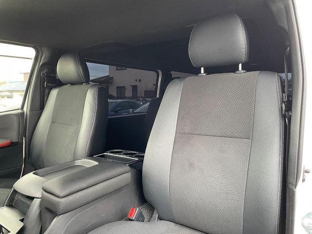 ハイエースバン スーパーＧＬ　ダークプライムＩＩ　ワンオーナー　アルパインナビ　ＤＴＶ　ＥＴＣ　デジタルインナーミラー　両側パワースライドドア　社外バンパー（Ｆ・Ｒ）　オーバーフェンダー　ＵＩｖｅｈｉｃｌｅショック　ＥＳＳＥＸ１８インチアルミホイール（13枚目）