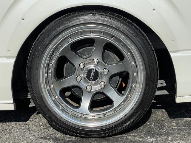 ハイエースバン スーパーＧＬ　ダークプライムＩＩ　ワンオーナー　アルパインナビ　ＤＴＶ　ＥＴＣ　デジタルインナーミラー　両側パワースライドドア　社外バンパー（Ｆ・Ｒ）　オーバーフェンダー　ＵＩｖｅｈｉｃｌｅショック　ＥＳＳＥＸ１８インチアルミホイール（68枚目）