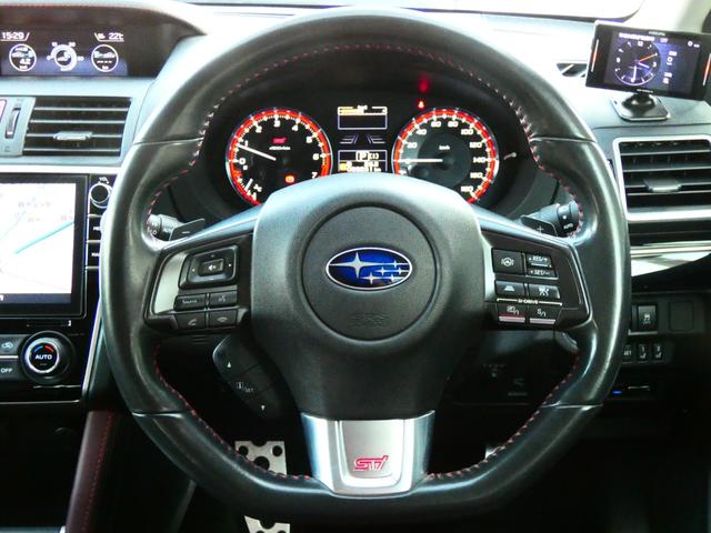 レヴォーグ ２．０ＳＴＩスポーツアイサイト　後期　ＳＴＩフルエアロ　革シート　３００馬力　純正ナビ　バックカメラ　フルセグＴＶ　ＥＴＣ　パドルシフト　クルコン　ＢＳＭ　シートヒーター　パワーシート　内外装仕上げ済　機関系ＯＫ　お勧めマシーン（24枚目）