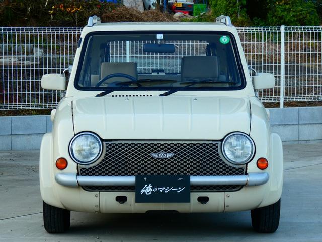 パオ ベースグレード　５速ＭＴ　エンジン・タイベル・デスビ・キャブ交換歴あり　過去記録簿完備　希少　年式・走行距離を感じさせない１台　安心のディーラー整備車　平成レトロ　ＭＴ車専門店　一押しマシーン　バリ物！（8枚目）