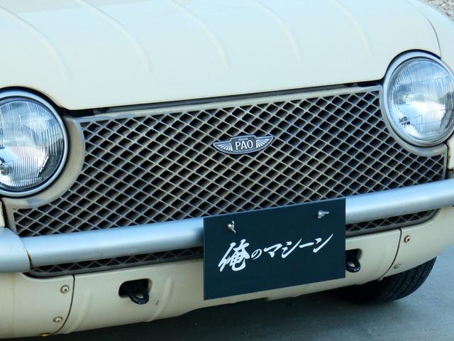 パオ ベースグレード　５速ＭＴ　エンジン・タイベル・デスビ・キャブ交換歴あり　過去記録簿完備　希少　年式・走行距離を感じさせない１台　安心のディーラー整備車　平成レトロ　ＭＴ車専門店　一押しマシーン　バリ物！（41枚目）