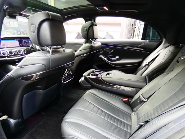 Sクラス S560ロング 限定車スポーツリミテッド AMG20インチAW パノラミックルーフ ブルメスターサウンド 革シート シートヒーター メモリーパワーシート 純正ナビ 全方位カメラ フルセグTV レーダークルーズ(59枚目)