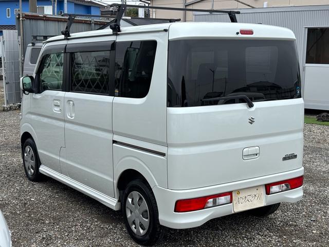 エブリイワゴン ＪＰターボ　４ＷＤ　インタークーラーターボ　レーダーブレーキサポート　ナビ　ＴＶ　Ｂｌｕｅｔｏｏｔｈ　ＥＴＣ　シートヒーター　リアヒーター　電格ミラー　エンジンスターター　ルーフキャリア　スマートキー　修復歴なし（7枚目）