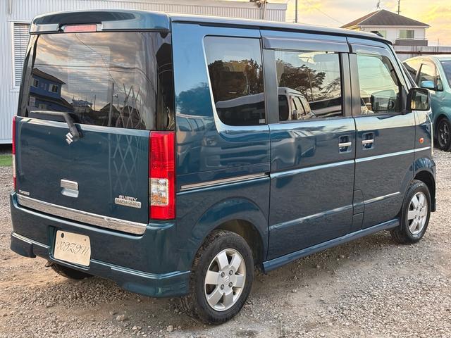 エブリイワゴン ＰＺターボ　４ＡＴ　インタークーラーターボ　片側パワースライドドア　全席パワーウィンドウ　電格ミラー　リアヒーター　キーレス　ＨＩＤ　フォグ　オーディオ　オートエアコン　純正アルミ　修復歴なし（6枚目）