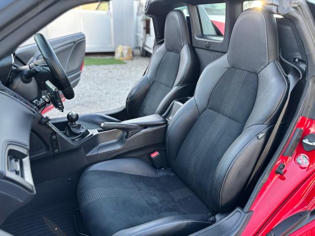 S660 α 保証1年付 走行1万km台 6MT 社外ナビ TV Bluetooth バックカメラ 社外16インチアルミ ETC ハーフレザーシート クルーズコントロール スマートキー プッシュスタート(15枚目)