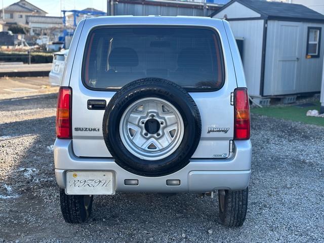 ジムニー XG 5MT パートタイム4WD インタークーラーターボ キーレス パワーウィンドウ KENWOODオーディオ 16インチアルミホイール タイミングチェーン 修復歴なし(6枚目)