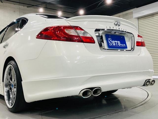 ワンオフマフラー【車検対応】日産フーガy50 2.5用中間・リア 【保証