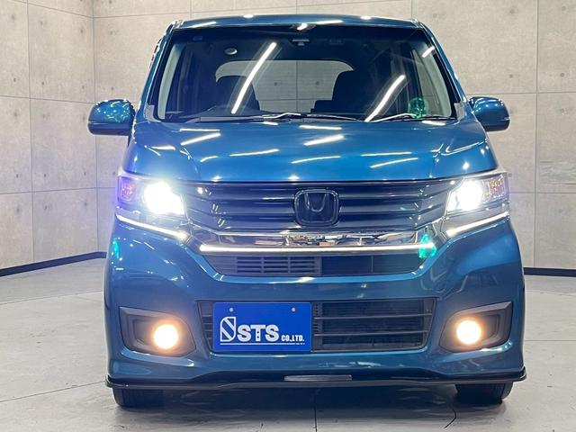 Ｎ－ＷＧＮカスタム Ｇ・ターボパッケージ　フロントリップ　ＥＮＫＥＩ１５インチアルミ　柿本マフラー　リアスポイラー　社外ナビ　デジタルＴＶ　ＢＴ接続　ＨＩＤヘッドライト　フォグ　ハーフレザーシート　オートクルーズ　ドラレコ　スペアキー　ＥＴＣ（9枚目）