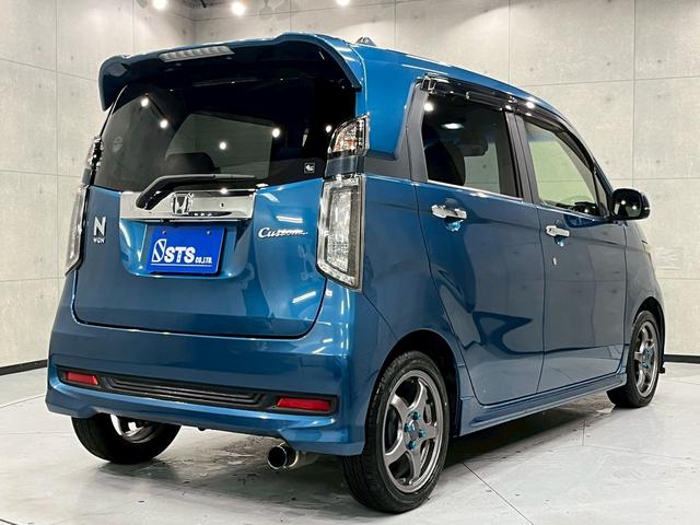 Ｎ－ＷＧＮカスタム Ｇ・ターボパッケージ　フロントリップ　ＥＮＫＥＩ１５インチアルミ　柿本マフラー　リアスポイラー　社外ナビ　デジタルＴＶ　ＢＴ接続　ＨＩＤヘッドライト　フォグ　ハーフレザーシート　オートクルーズ　ドラレコ　スペアキー　ＥＴＣ（14枚目）