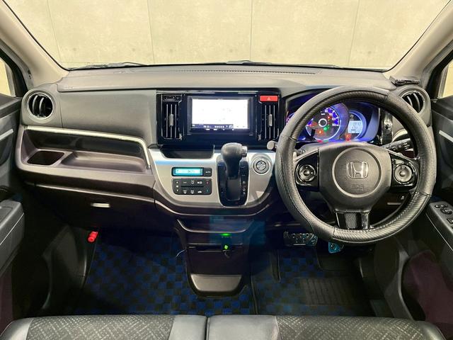 Ｎ－ＷＧＮカスタム Ｇ・ターボパッケージ　フロントリップ　ＥＮＫＥＩ１５インチアルミ　柿本マフラー　リアスポイラー　社外ナビ　デジタルＴＶ　ＢＴ接続　ＨＩＤヘッドライト　フォグ　ハーフレザーシート　オートクルーズ　ドラレコ　スペアキー　ＥＴＣ（23枚目）