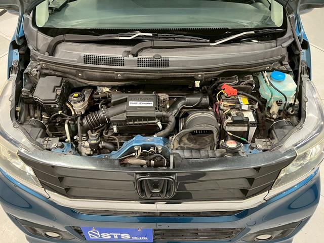 Ｎ－ＷＧＮカスタム Ｇ・ターボパッケージ　フロントリップ　ＥＮＫＥＩ１５インチアルミ　柿本マフラー　リアスポイラー　社外ナビ　デジタルＴＶ　ＢＴ接続　ＨＩＤヘッドライト　フォグ　ハーフレザーシート　オートクルーズ　ドラレコ　スペアキー　ＥＴＣ（57枚目）