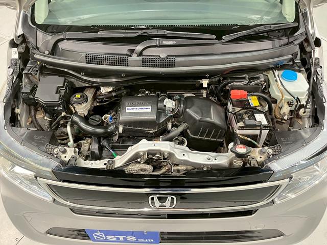 N-WGN G ユーザー様直接仕入れ 社外15インチアルミ 純正オーディオ ベージュ内装 シートバックポケット 前後ドラレコ プッシュスタート 電格ミラー スマートキー スペアキー ETC車載器 実走行4.8万キロ台(50枚目)