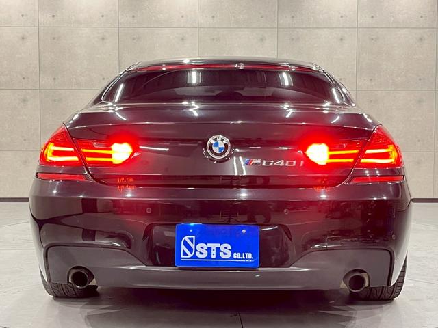 ６シリーズ ６４０ｉグランクーペ　Ｍスポーツパッケージ　社外フロントスポイラー　社外２０インチＡＷ　ＨＩＤヘッドライト　フォグ　純正ナビ　ＢＴ接続　バックモニター　革シート　パワーシート　シートヒーター　ドラレコ　スマートキー　ＥＴＣ　ユーザー様直接仕入れ（17枚目）