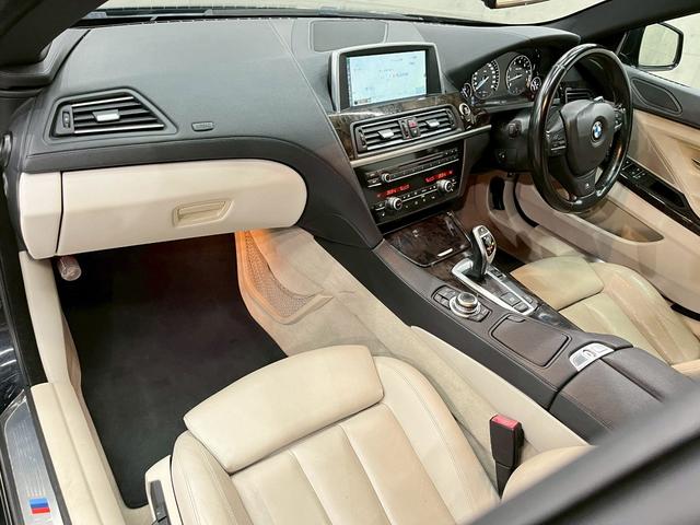 ６シリーズ ６４０ｉグランクーペ　Ｍスポーツパッケージ　社外フロントスポイラー　社外２０インチＡＷ　ＨＩＤヘッドライト　フォグ　純正ナビ　ＢＴ接続　バックモニター　革シート　パワーシート　シートヒーター　ドラレコ　スマートキー　ＥＴＣ　ユーザー様直接仕入れ（47枚目）