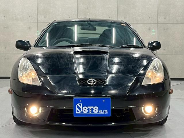 セリカ SS-II ユーザー様直接仕入れ車両 リアスポイラー 純正15インチアルミ フォグランプ 革巻きステアリング ブラック×レッドスポーツシート オートエアコン 電格ドアミラー リモコンキー スペアキー ETC車載器(8枚目)