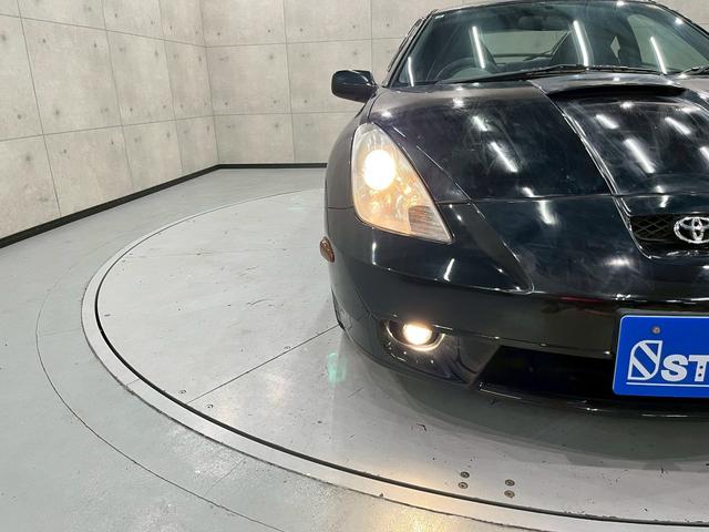 セリカ SS-II ユーザー様直接仕入れ車両 リアスポイラー 純正15インチアルミ フォグランプ 革巻きステアリング ブラック×レッドスポーツシート オートエアコン 電格ドアミラー リモコンキー スペアキー ETC車載器(10枚目)