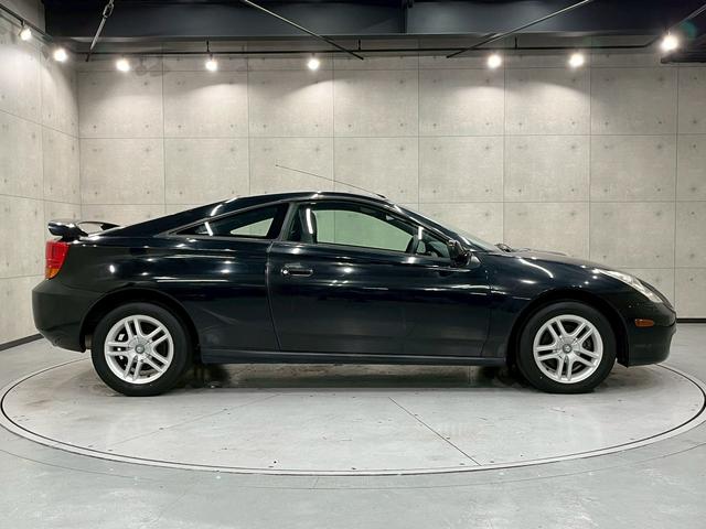 セリカ SS-II ユーザー様直接仕入れ車両 リアスポイラー 純正15インチアルミ フォグランプ 革巻きステアリング ブラック×レッドスポーツシート オートエアコン 電格ドアミラー リモコンキー スペアキー ETC車載器(13枚目)