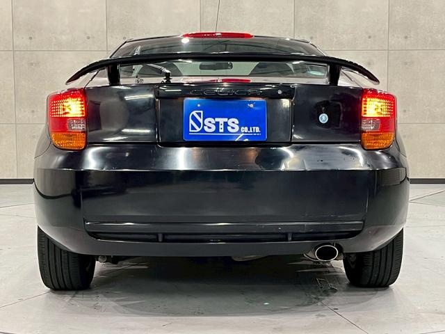 セリカ SS-II ユーザー様直接仕入れ車両 リアスポイラー 純正15インチアルミ フォグランプ 革巻きステアリング ブラック×レッドスポーツシート オートエアコン 電格ドアミラー リモコンキー スペアキー ETC車載器(16枚目)