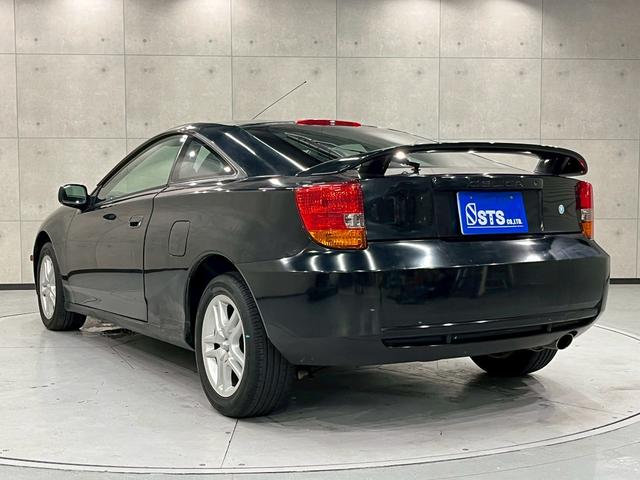 セリカ SS-II ユーザー様直接仕入れ車両 リアスポイラー 純正15インチアルミ フォグランプ 革巻きステアリング ブラック×レッドスポーツシート オートエアコン 電格ドアミラー リモコンキー スペアキー ETC車載器(17枚目)