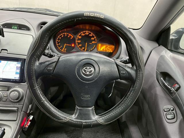 セリカ SS-II ユーザー様直接仕入れ車両 リアスポイラー 純正15インチアルミ フォグランプ 革巻きステアリング ブラック×レッドスポーツシート オートエアコン 電格ドアミラー リモコンキー スペアキー ETC車載器(24枚目)