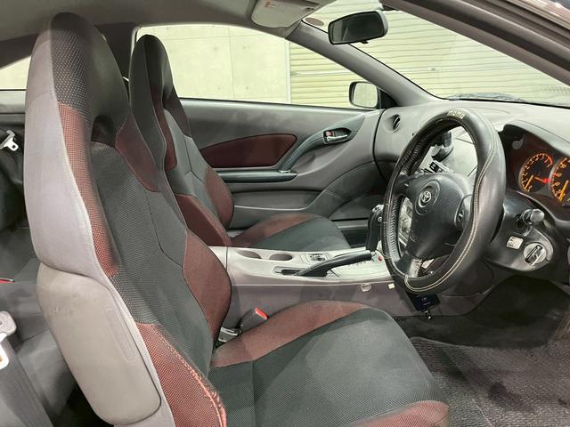 セリカ SS-II ユーザー様直接仕入れ車両 リアスポイラー 純正15インチアルミ フォグランプ 革巻きステアリング ブラック×レッドスポーツシート オートエアコン 電格ドアミラー リモコンキー スペアキー ETC車載器(39枚目)