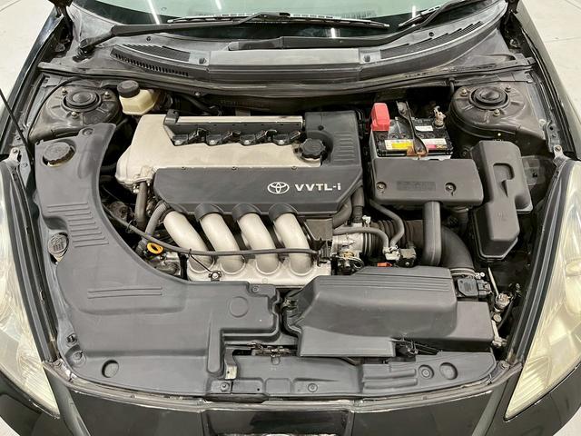 セリカ SS-II ユーザー様直接仕入れ車両 リアスポイラー 純正15インチアルミ フォグランプ 革巻きステアリング ブラック×レッドスポーツシート オートエアコン 電格ドアミラー リモコンキー スペアキー ETC車載器(48枚目)