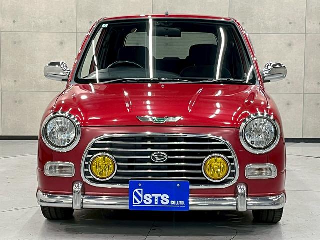 ミラジーノ ミニライトスペシャルリミテッド ユーザー様直接仕入れ ミニライト14インチAW スポーツマフラー 青チェック柄シート ALPINEオーディオ メッキパーツ サイドバイザー 電格ミラー パワーウインドウ リモコンキー 予備キー ETC(7枚目)