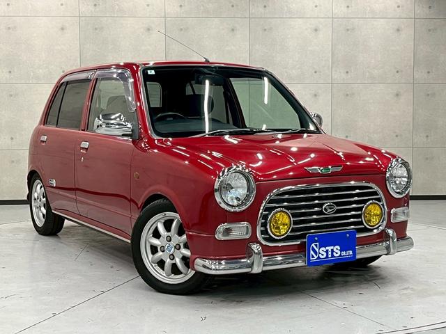 ミラジーノ ミニライトスペシャルリミテッド ユーザー様直接仕入れ ミニライト14インチAW スポーツマフラー 青チェック柄シート ALPINEオーディオ メッキパーツ サイドバイザー 電格ミラー パワーウインドウ リモコンキー 予備キー ETC(12枚目)