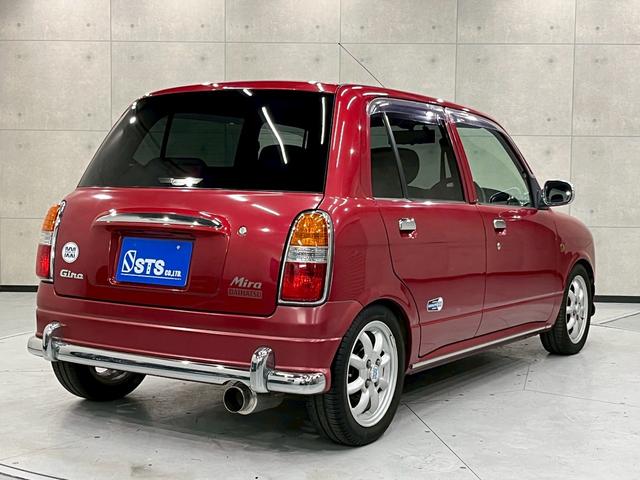 ミラジーノ ミニライトスペシャルリミテッド ユーザー様直接仕入れ ミニライト14インチAW スポーツマフラー 青チェック柄シート ALPINEオーディオ メッキパーツ サイドバイザー 電格ミラー パワーウインドウ リモコンキー 予備キー ETC(14枚目)