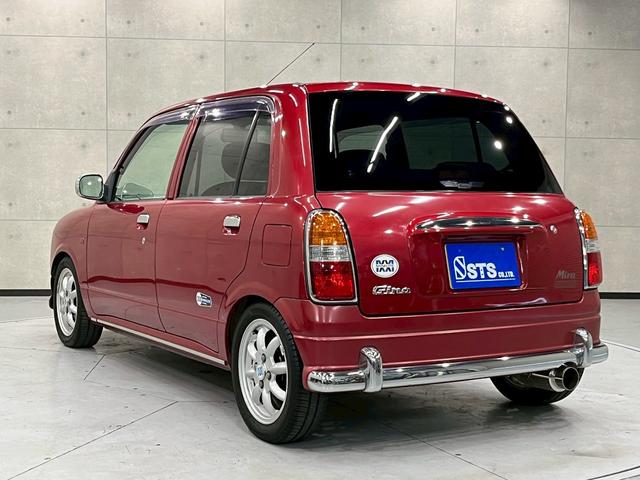 ミラジーノ ミニライトスペシャルリミテッド ユーザー様直接仕入れ ミニライト14インチAW スポーツマフラー 青チェック柄シート ALPINEオーディオ メッキパーツ サイドバイザー 電格ミラー パワーウインドウ リモコンキー 予備キー ETC(17枚目)