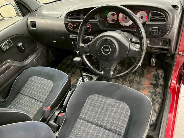 ミラジーノ ミニライトスペシャルリミテッド ユーザー様直接仕入れ ミニライト14インチAW スポーツマフラー 青チェック柄シート ALPINEオーディオ メッキパーツ サイドバイザー 電格ミラー パワーウインドウ リモコンキー 予備キー ETC(35枚目)