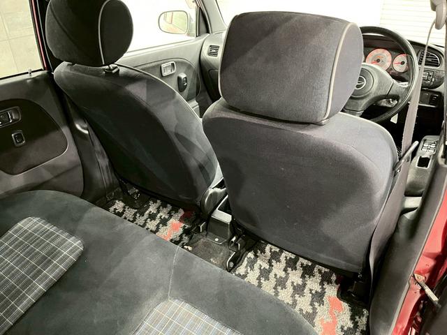 ミラジーノ ミニライトスペシャルリミテッド ユーザー様直接仕入れ ミニライト14インチAW スポーツマフラー 青チェック柄シート ALPINEオーディオ メッキパーツ サイドバイザー 電格ミラー パワーウインドウ リモコンキー 予備キー ETC(41枚目)