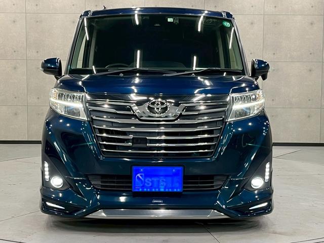 ルーミー カスタムG S モデリスタフルエアロ・マフラーカッター 両側パワスラ 純正ナビ フルセグTV Bluetooth バックモニター LEDライト 純正14AW クルコン プリクラッシュ 障害物センサー ドラレコ ETC(8枚目)