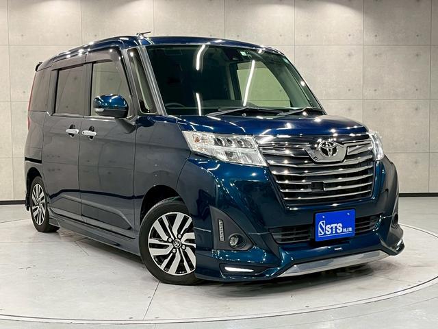 ルーミー カスタムG S モデリスタフルエアロ・マフラーカッター 両側パワスラ 純正ナビ フルセグTV Bluetooth バックモニター LEDライト 純正14AW クルコン プリクラッシュ 障害物センサー ドラレコ ETC(12枚目)